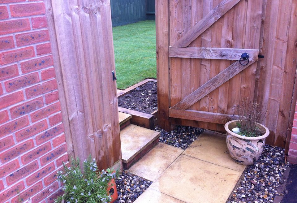 Small Simple Garden Design Watton Norfolk MN Landscapes Garden Project