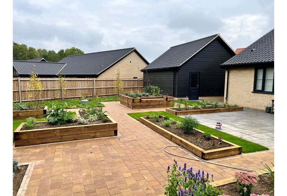 Accessible Nature Garden, Diss - Accessible Nature Design - Tegula Block Paths